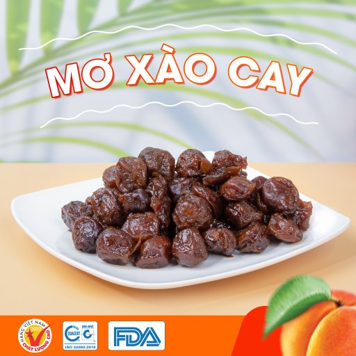 Mơ xào cay